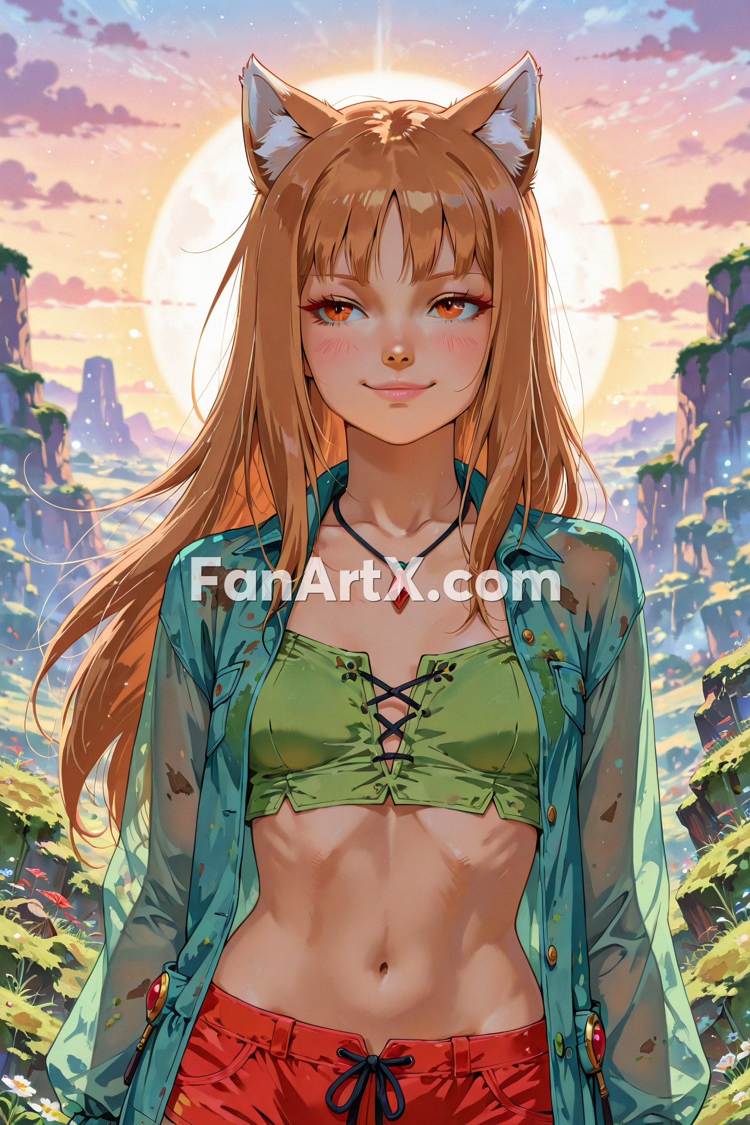 Holo fanart - Spice and Wolf characters 2479888